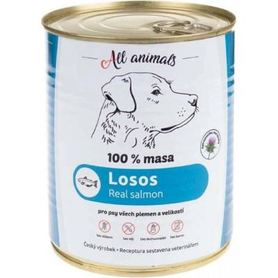 All Animals Dog losos mletý 400 g