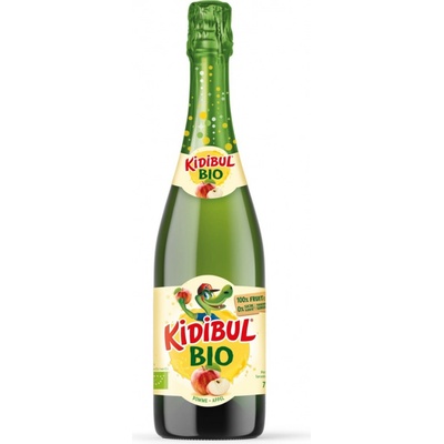 Kidibul Bio Dětský šumivý nápoj Jablko 0,75 l