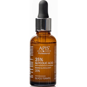 APIS NATURAL COSMETICS TerApis 35% Glycolic Acid изглаждащ ексфолиращ серум за регенерация и възстановяване на кожата 30ml