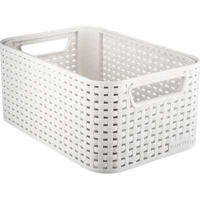 Curver úložný box RATTAN style2 S krémová