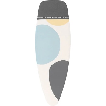 Brabantia Калъф за маса за гладене Brabantia D 135x45cm с топлоустойчива зона за ютия, 8mm, Spring Bubbles (1003456)