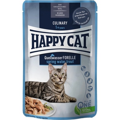 Happy Cat Culinary Quellwasser Forelle pstruh 85 g