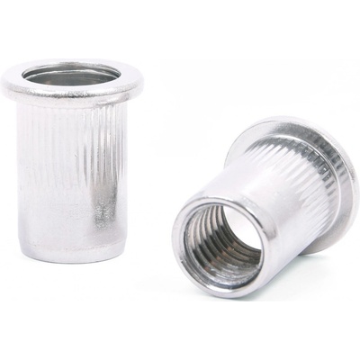 Matice nýtovací nerez A2 s límcem rýhované tělo - M5 0.5-3.0mm – Hledejceny.cz