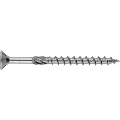 Konstrukční tesařský vrut BÍLÝ zinek 3x40 TORX T10 Zn ZH zápustná hlava (500 ks/bal)
