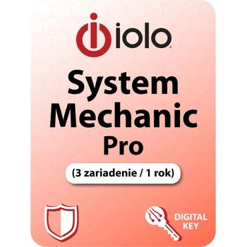 iolo System Mechanic Pro 3 lic. 12 mes.