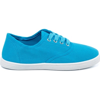 Shelvt Blue Classic Sneakers svetlomodrá
