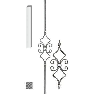 DOPRODEJ tyč 140 x 900 mm z profilu 12 x 12 mm