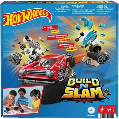 Mattel Hot Weels Hra postav a rozbij auta HLX91