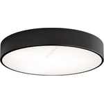 Temar Таванно осветително тяло за баня със сензор CLEO 4xE27/24W/230V Ø 50 см IP54 черно (TM0197)