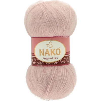 Nako Angora Luks 318 šedofialová