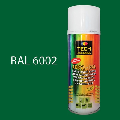 TECH AEROSOL Univerzální akrylová 400 ml listová zelená lesk