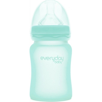 Everyday Baby Láhev sklo odolná mint green 150ml