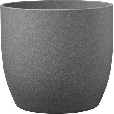 Soendgen Keramik Basel Stone ø 24 x 23 cm keramika tmavě šedá 61718
