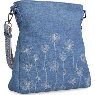 Indee kabelka crossbody 6336 M modrá
