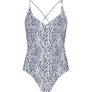 Barts Дамски бански костюм Barts Women's Nerissa Plunge One Piece Swimsuit - Denim - размер 42 (EU) (150-6461-0114)