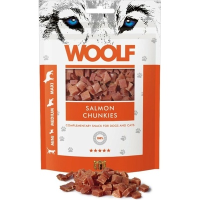 WOOLF Snack WOOLF Classic poch. Salmon Chunkies 100 g