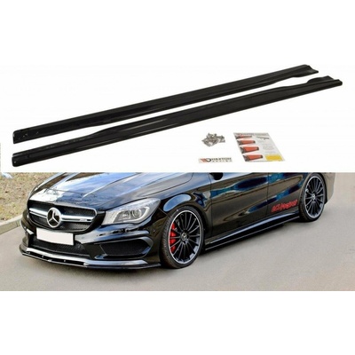 Maxton Design Difuzory pod bočné prahy - Mercedes, MECLA117AMGSD1G