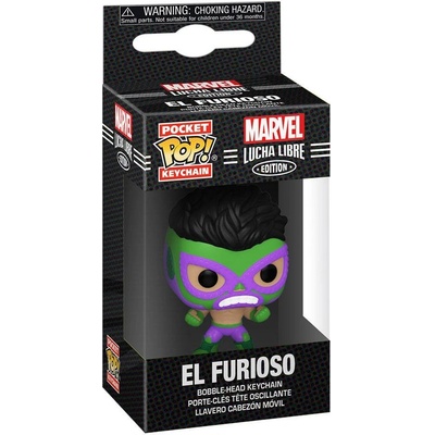 Funko POP! Marvel Keychain Luchadores Hulk