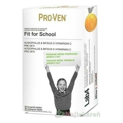 Pro-Ven Fit for School žvýkací tablety 30 ks