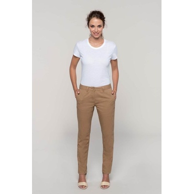 Kariban CHINO K741 / Дамски панталон - камилов цвят 36 (20K741024u1)