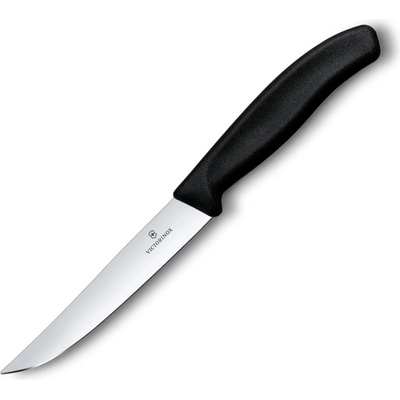 Victorinox Нож за пържоли SWISS CLASSIC 12 cm, черен, пластмаса, Victorinox (VN67903)