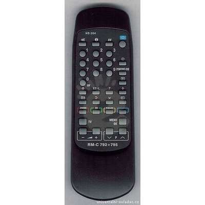 Diaľkový ovládač Emerx JVC RMC792, RMC795, RMC85, RMC370, RMC371