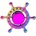 Fidget spinner Kormidlo Rainbow