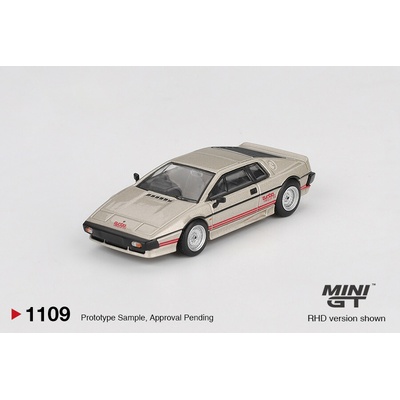 MINI GT Lotus Esprit Turbo Metallic Silver 1:64
