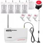 IP-AP014 - безжична, GSM аларма, за дома, 4 датчикa за движение, 1 МУК за врата, 3 дистанционни (IP-AP014)