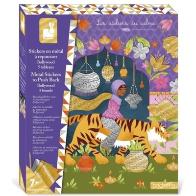 Janod Atelier Maxi Креативен комплект Картини с металическа хартия Боливуд