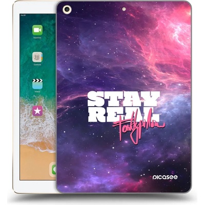 Picasee silikónový prehľadný obal Apple iPad 9.7 2017 5. generace Stay Real