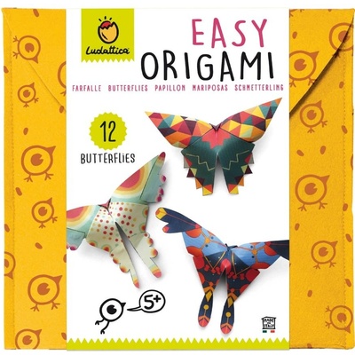 Ludattica Easy Origami Motýlci