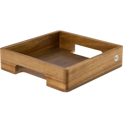 AdHoc Поднос Serve дървен 25 x 25 см (AH-ST26)