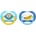 Philips Залъгалки Philips Avent - Ultra Air, 6-18 м, с кутийка, 2 броя, банан/маймунка, сини (SCF080/26)