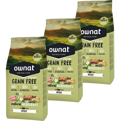 OWNAT GF PRIME CAT Adult Chicken & Turkey 1 kg