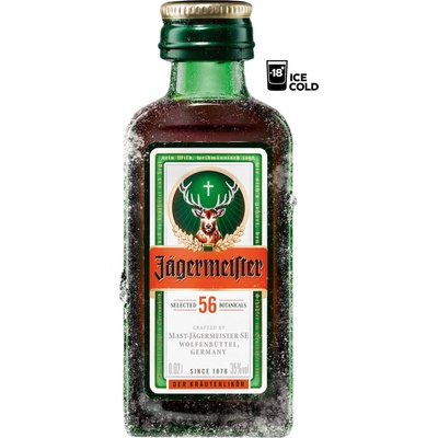 Jägermeister 35% 0,02 l (holá láhev)