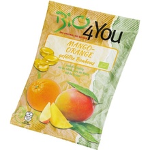 Bio4You Bonbóny mango pomeranč 75 g