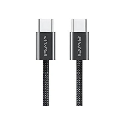 Huawei AWEI cable CL-219T USB-C to USB-C 60W black/black iPhone 15