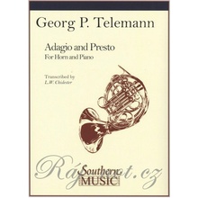 Adagio and Presto pre lesný roh a klavír od Georg Philipp Telemann