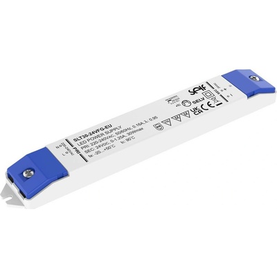Self Electronics SLT30-24VFG-EU napájecí zdroj pro LED konstantní napětí 30.0 W 24 V/DC přepětí , ochrana proti přepětí