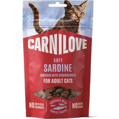 Carnilove Cat Soft Snack morčacie s mačacou mätou 4 x 50 g