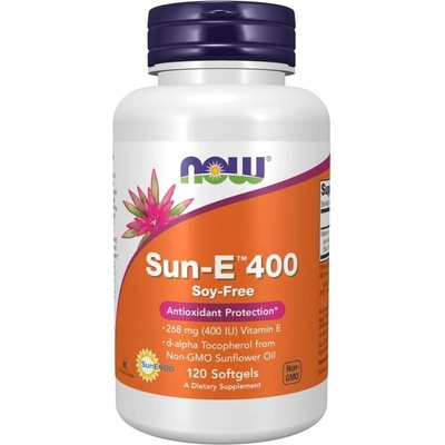 Now Foods Vitamin E-400 Sun-E 120 kapsúl