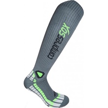 Compressox sport FUN kompresní podkolenky Tm. šedá