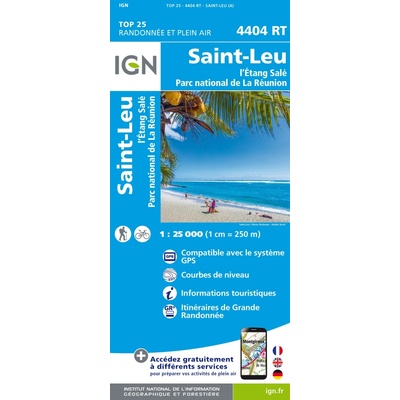 Saint-Lieu. La Reunion 1 : 25 000