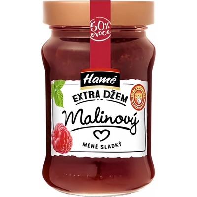 Hamé extra Džem malinový méně sladký 340 g