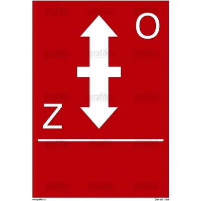 Grafiko | Kouřová klapka - Text obrázku (tabulka s vlastním textem), Materiál Hliník, Rozměr 297x210mm