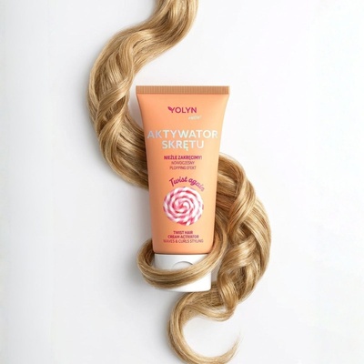 Yolyn Крем активатор за къдрава коса YOLYN WOW Twist Hair Cream Activator (YN009989)