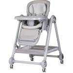 Chipolino Столче за хранене и люлка 2 в 1 Chipolino - Melba, платина (STHME0261PL) - ozone