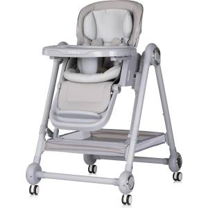 Chipolino Столче за хранене и люлка 2 в 1 Chipolino - Melba, платина (STHME0261PL) - ozone