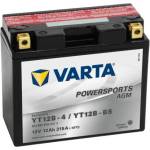 VARTA Powersports AGM 12V 12Ah left+ YT12B-4/YT12B-BS 512901019A514